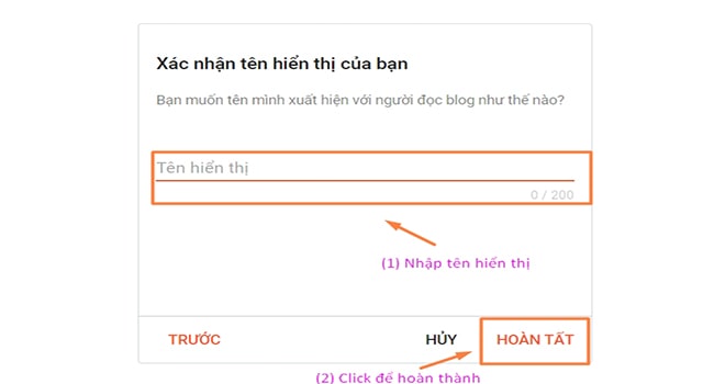 Tạo bài đăng mới